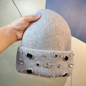 Nuevos Gorros de Punto, Último Diseño, Ligeros, Suaves, Cálidos, para Uso Casual al Aire Libre, Deportivos, Elásticos, para Hombre y Mujer, Venta al por Mayor - Product Image 3