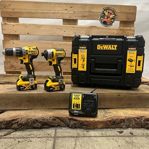 สำหรับ DCK266P2T de-Walt สว่านแบบไร้แปรงถ่าน18V และให้ผลกระทบตัวแปรไร้กุญแจและความเร็วเดียวสำหรับ DIY - Product Image 1