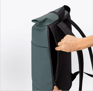 Tutto il ragazzo blu di lusso <span class=keywords><strong>in</strong></span> rilievo con logo <span class=keywords><strong>in</strong></span> vera <span class=keywords><strong>pelle</strong></span> fatta a mano personalizzata vintage per laptop zaino da <span class=keywords><strong>uomo</strong></span> <span class=keywords><strong>in</strong></span> <span class=keywords><strong>pelle</strong></span> zaino da <span class=keywords><strong>uomo</strong></span> - Product Image 4