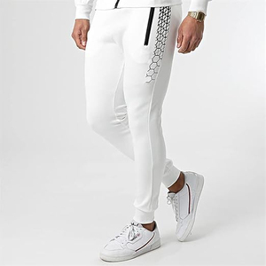 Survêtement décontracté à sublimation pour hommes, avec design personnalisé, à fermeture éclair dernier cri pour hommes avec logo personnalisé, nouvel arrivage en gros - Product Image 4