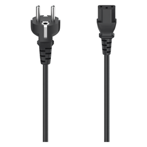 Power <b>Cable</b> C13 To Schuko 1.5m Black Male Female Connector For Computer Equipment - Product Image 2