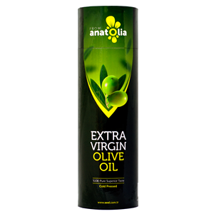 Huile d'olive extra vierge d'Anatolie Égée 2L 100% naturelle pressée à froid de qualité supérieure jaune doré en bouteille de verre pour la cuisine 24 - Product Image 1