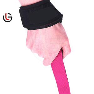Sangles de levage de service OEM de couleur unie sangles de levage de vêtements d'entraînement de gymnastique sangles de levage Offre Spéciale sangles de levage de taille plus - Product Image 6