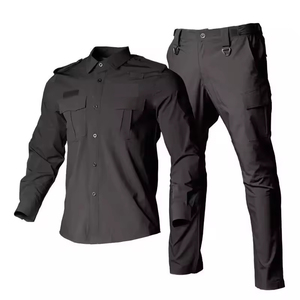 Uniformes de Guardia OEM Unisex, Conjuntos de Seguridad de Primavera, Cinta Reflectante, Franja Reflectante, Resistente al Fuego, Alta Visibilidad, Poliéster, Entrenamiento - Product Image 4