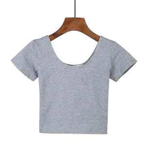 Soutien-gorge de sport personnalisé pour femme, 100 % coton, imperméable, réversible, respirant, grandes tailles, collection automne, vente en gros - Product Image 1
