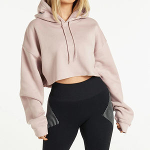 2024เสื้อสวมหัวโอเวอร์ไซส์ของผู้หญิงเสื้อฮู้ดสีพื้นแฟชั่นฤดูหนาวใหม่ล่าสุด - Product Image 6