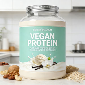 Özel spor beslenme temizle <span class=keywords><strong>Protein</strong></span> Vegan yemek değiştirme sallamak pirinç ve bezelye proteini düşük karbonhidrat <span class=keywords><strong>Protein</strong></span> tozu - Product Image 2