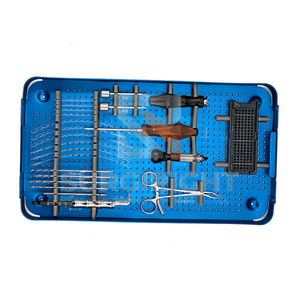 Kit d'instrument spinal orthopédique médical Surgiright avec plaques thoraciques équipement de source d'alimentation manuel spécial - Product Image 1