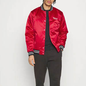 Chaquetas de Satén para Hombre en Venta 2026, Chaqueta de Béisbol Personalizada para Adultos y Jóvenes - Product Image 4