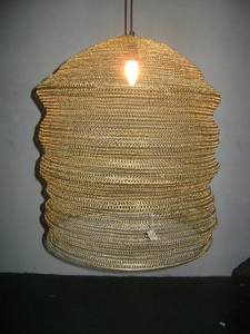 Lámpara colgante de diseño E27 para decoración del hogar, alambre de hierro candelabro de tejido a mano, lámpara colgante de techo para sala de estar - Product Image 2