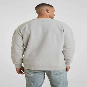 Sweat-shirt à col rond pour hommes Pull-over hautement recommandé Sweat-shirt à col rond pour hommes Oversized Crewneck 100% Cotton Fleece - Product Image 3
