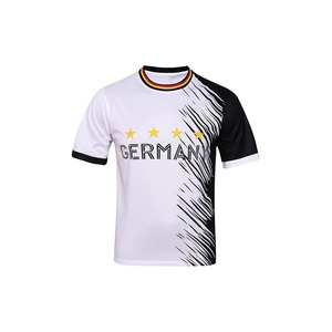 เสื้อฟุตบอลแบบใหม่ ออกแบบเองได้ สำหรับผู้ใหญ่ ผ้าโพลีเอสเตอร์ 100% คุณภาพสูง สีและโลโก้ปรับแต่งได้ แห้งเร็ว ใส่ได้ทั้งชายและหญิง - Product Image 3