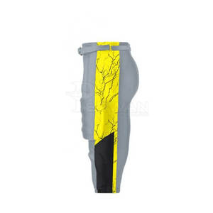 Uniforme de football américain pour hommes, vêtements de sport de haute qualité avec manches courtes respirantes, style d'ensemble - Product Image 4