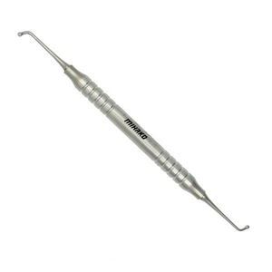 Excavatrice de cuillère dentaire de qualité supérieure pointes à Double extrémité réutilisables AISI 420 pelle Autoclavable Medic outils de chirurgie buccale - Product Image 3