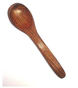 Cuillère à crème glacée en bois Mini thé poudre de café Cuillère en bois Utilisation de crème glacée Prix de gros - Product Image 1