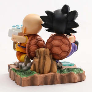 DBZ Son Goku & Krillin <b>Plastic</b> Figurines Japan <b>Animation</b> Source - Product Image 4
