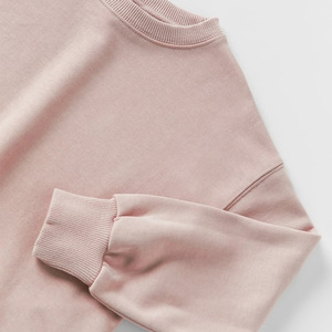 Sudadera de Material Suave para Niñas, Precio de Fábrica, Color Sólido, Transpirable, Corte Holgado, Atuendos de Moda para Niñas, Precio Económico 2026 - Product Image 3