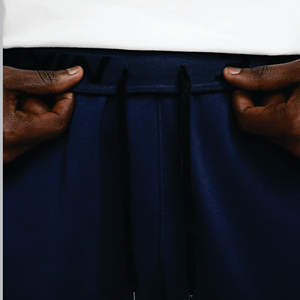 Pantalons de survêtement à logo personnalisé, pantalons à cordon de serrage, coton, molleton français, jogging pour hommes, pantalons de survêtement empilés - Product Image 4