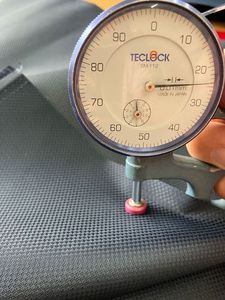 Tissu Oxford bleu marine Dobby 100Dx200D 100% nylon torsadé balistique enduit PU 57 "modèle industriel léger résistant à l'abrasion - Product Image 5