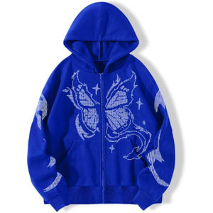 Wholesale <b>Sherpa</b> Fleece Zipper-Up <b>Hoodies</b> with 100% Cotton <b>Lined</b> Design Breathable Casual Style for Winter Season - Product Image 4