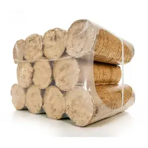 Best Sale High quality Wood briquettes / Birch Hardwood Briquettes Heat Fuel Pini Kay/RUF Wood Briquettes 10kg Packaging