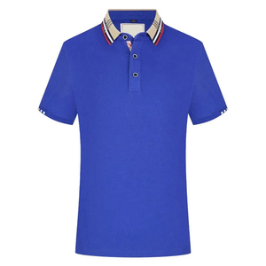 Polo de Manga Corta para Hombre, con Logotipo Bordado Personalizado, Informal, para Negocios, Golf, Deportes, Uniforme de Trabajo, Transpirable, de Piqué - Product Image 3