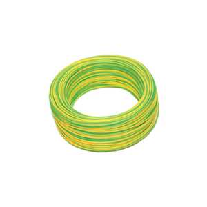 Cable Eléctrico Unipolar Sección 2,5 Amarillo-Verde - Product Image 1