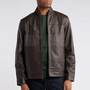 Fabricant pakistanais vestes en cuir hiver chaud hommes vestes en cuir meilleur prix vestes en cuir - Product Image 1