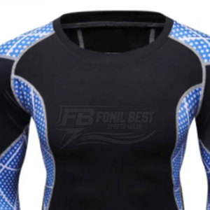 Camiseta de Manga Larga con Nuevo Diseño para Hombre, Protección UV, Venta en Línea, Servicio OEM, Ropa Deportiva para Hombre - Product Image 3