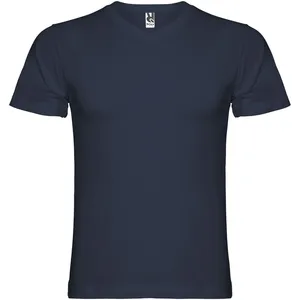 T-shirt pour homme Samoyedo à manches courtes et col en V, T-shirts promotionnels pour homme - Product Image 1