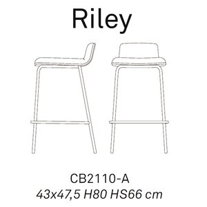 Taburete Moderno de Estilo Escandinavo con Estructura Metálica Delgada y Asiento Tapizado Elegante - Diseño Minimalista para Comedor, Hotel y Sala de Estar - Product Image 3