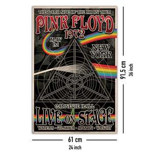 Affiche de la tournée <span class=keywords><strong>Pink</strong></span> <span class=keywords><strong>Floyd</strong></span> The Dark Side of the Moon, style moderne, cadre noir pour décoration murale, matériau papier - Product Image 3