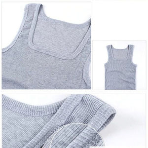 Débardeurs de sport pour hommes en gros, impression personnalisée, col rond, bras tombants, surdimensionnés, polyester, entraînement, style 3D, design de musculation - Product Image 6