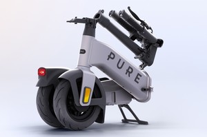 Trottinette Électrique Pure Advance+ 2024 : Nouvelle Vitesse Maximale, Marque de Renom, Moteur 300W, Pneus 8 Pouces, Pliable, Moteur 2000W, Siège 800W, Prix Abordable - Product Image 4