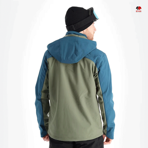 Chaqueta Softshell de Diseño Personalizado para Hombre con Cierre de Cremallera Ecológico, Tejido Transpirable con Logotipo Personalizado, Tallas Grandes - Product Image 2