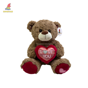वैलेंटाइन टेडी भालू, बड़े प्यार के साथ भरा हुआ प्यार - Product Image 3