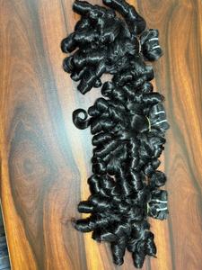 Extension de cheveux humains bouclés rebondissants pour bébé avec motif de boucles douces pour un volume doux Texture longue Vente en gros: non permanente - Product Image 5