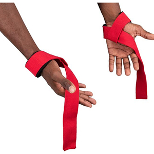 2pcs Gym Padded Hand Bar Grip Wrist Support Strong Cotton <b>Weight</b> <b>Lifting</b> Straps Thick Fitness Usage <b>Weight</b> <b>Lifting</b> Gloves - Product Image 4