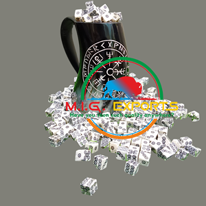 BUFFALO BONE DICE 4 <b>SIDE</b> - Product Image 4