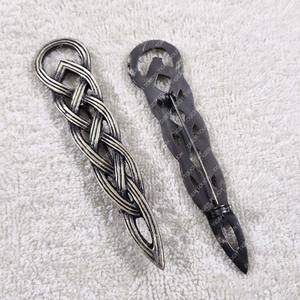 Pasador Kilt de cardo latón, ABL - Product Image 6