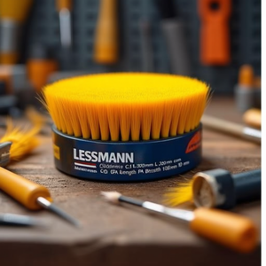 แปรงทรงกระบอก L.300 มม. D.5 มม. 0.15 มม. ขนแปรง PA ความยาว 100 มม. แพ็ค 10 ชิ้น LESSMANN - Product Image 3