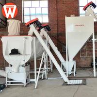 Nouveau broyeur-mélangeur de poudre d'aliments pour volailles en acier inoxydable 5 tonnes/heure pour usine de poudre