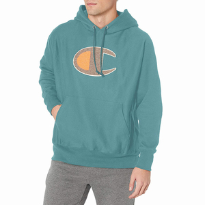 High Puff Printing Heavyweight Cotton Men's Hoody Oversized Custom Print Bordado Oversized Pullover Cotton Custom Hoodies - Product Image 1