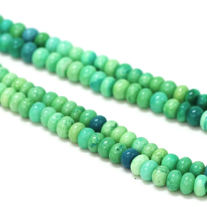Cuentas Redondas de Ópalo Verde: Cuentas de Piedras Preciosas Lisas AAA (7-10 mm) - Product Image 3