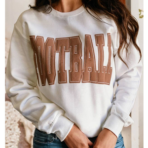 Sweat-shirt imprimé bouffant 3D personnalisé Sweat-shirt à col rond graphique en lettre 3D Sweat-shirt en relief 3D - Product Image 6