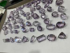 Pierres précieuses d'améthyste rose naturelle Lots en vrac Pierres précieuses d'améthyste en gros Pierres précieuses d'améthyste rose de taille libre - Product Image 4