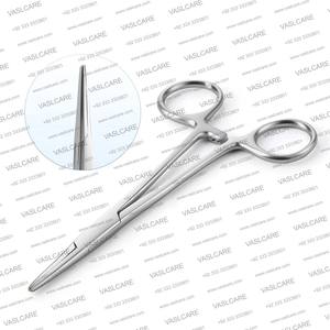 Fórceps hemostáticos de acero inoxidable | Abrazaderas quirúrgicas de punta recta y curva | HERRAMIENTA médica, dental y Veterinaria de Vaslcare - Product Image 4