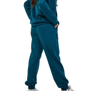 2025 New Wholesale <b>Zipper</b> <b>Hoodie</b> and Flared Pants Set Customize Sweat suit With Logo <b>Red</b> Sweat Suits Women Tracksuit Plus size - Product Image 5