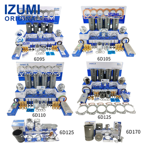 2 năm bảo hành bộ phận động cơ cho KOMATSU 6D95 6d125 6d140 6d170 s6d125 6d105 S6D105 6d155 s6d155 đại tu xây dựng lại <span class=keywords><strong>Kit</strong></span> - Product Image 1