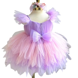 1 Custom <b>Fairy</b> Princess Dress Baby Girls Inspired Tinkerbell Tutu Costume Party <b>Cosplay</b> Performance ODM OEM Vietnam Small Beaded - Product Image 1